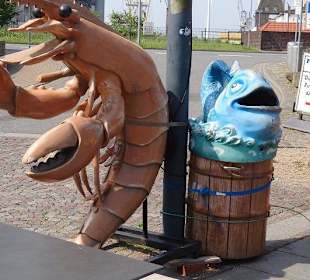 Das Steht am Eingang