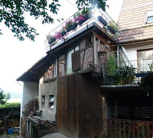Neues Haus auf altem Schuppen