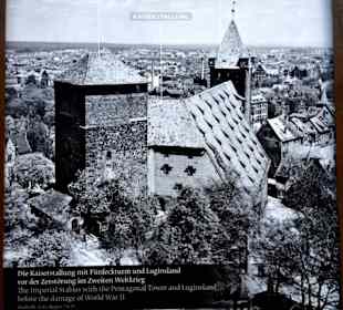 Vom Sinwellturm aus: Osten-Süden nach dem Krieg