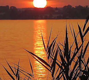 Sonnenuntergang im Osten der Insel
