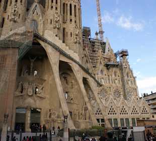 Außenimpression La Sagrada Familia