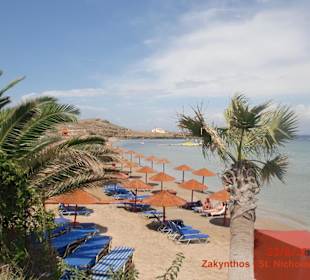 Blick auf den Strand