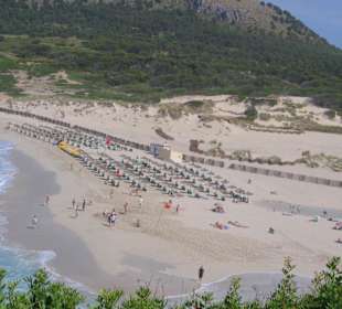 Strand und Dünenlandschaft