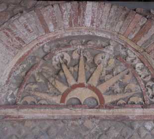 Un rosone di una casa