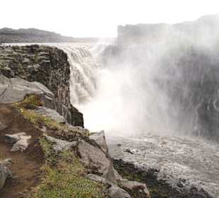 Der Dettifoss in voller Pracht