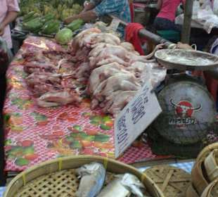 Markt in Chiang Rai,Nord Thailand