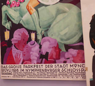 Einladungsplakat zum Parkfest 27.7.1936