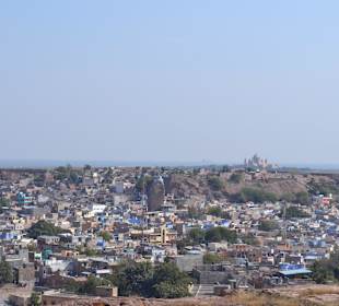 Widok z Jaswant Thada