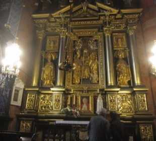 Hauptaltar der Marienkirche (nicht von Veit Stoß)