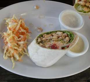 Frisch zubereitete Wraps