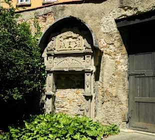 Im Garten des Heimatmuseums