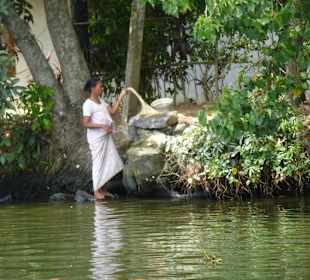 Waschtag, Mutti ist dran