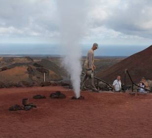 Der Beweis, das kalte Wasser spritzt hinaus
