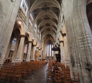  Notre Dame de Sablon in Brüssel, Belgien 