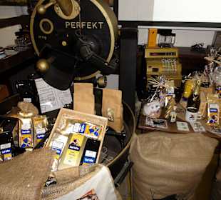 Impressionen aus dem Verkaufsraum der Rösterei