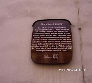 Tafel Servitenkloster