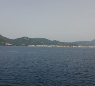 Die ersten Landsichtungen von Marmaris 