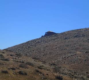 Blick zum Aussichtspunkt "Mirador de Morro Velosa"
