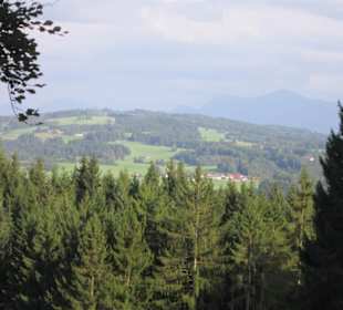 Blick auf Rottenbuch + Schönberg