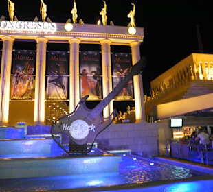 Hard Rock Cafe bei Nacht