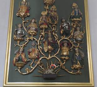 In der Kirche Mariä Himmelfahrt, Bad Königshofen