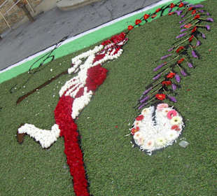 Alfombras florales Burela