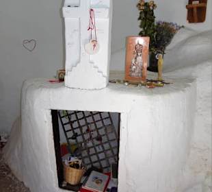 In der Wallfahrtskapelle im Vega de Rio Palmas