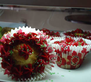 Selbstgemachte Cupcakes