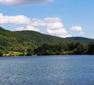 Der See in voller Pracht 