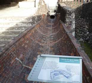 Abwasserkanal Templo Mayor