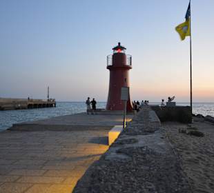 Cast.d.Pesc. Ausblick Haven Ein-und Ausfahrt