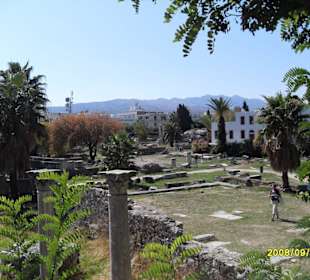 Gleich am Brunnen sieht man diesen Anblick