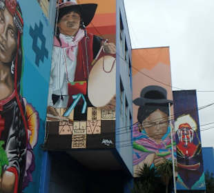 Straßenkunst - Typisch für Valparaíso