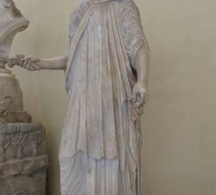 Pictures of statue in Vatican Museum, Rome, Italy 