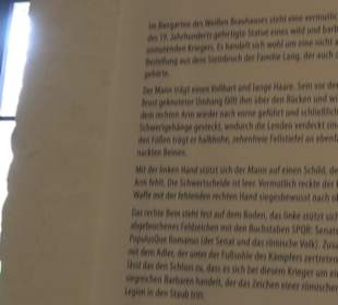 Denkmal Barbarischer Krieger
