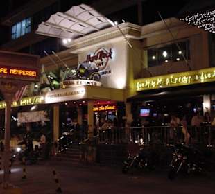 Hard Rock Cafe am Abend