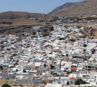 Wandern Lindos