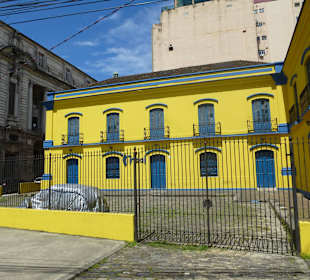 Mit der Bahn durch Santos