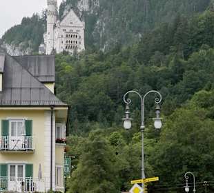 Hohenschwangau mit Schloss Neuschwanstein