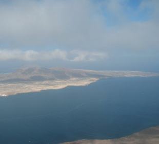 Blick zur Insel La Graciosa