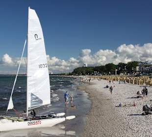 Strand von Scharbeutz ( Ostsee )