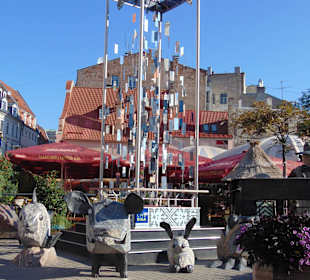 Площадь Livu - Рождественская елка