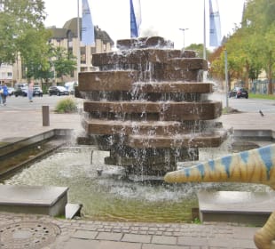 Brunnen am unteren Ende der Westernstraße
