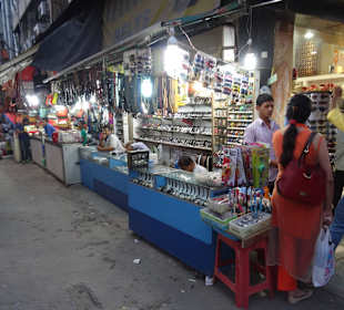 Auf dem Markt unterwegs