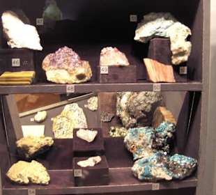 Mineralien und Gesteine aus dem Schweiz Gletschergarten