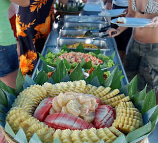 Mittagessen auf dem Schiff