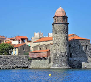 Blick auf die Kirche Notre-Dames-des-Anges
