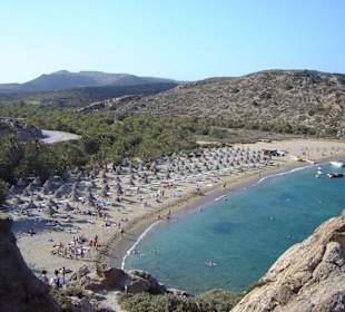 Eine der Buchten von Vai