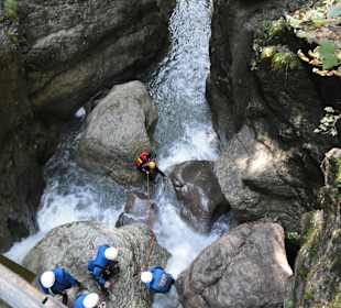 Starzlachklamm Canyoning - Gruppe