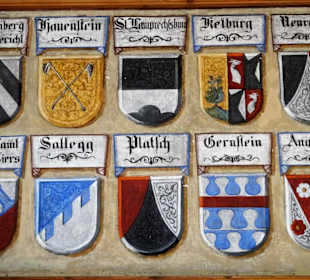 Wappen in den Räumen der Hofratskanzlei